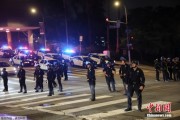 重庆约200名海军陆战队士兵进驻洛杉矶 开始执行警戒守卫任务